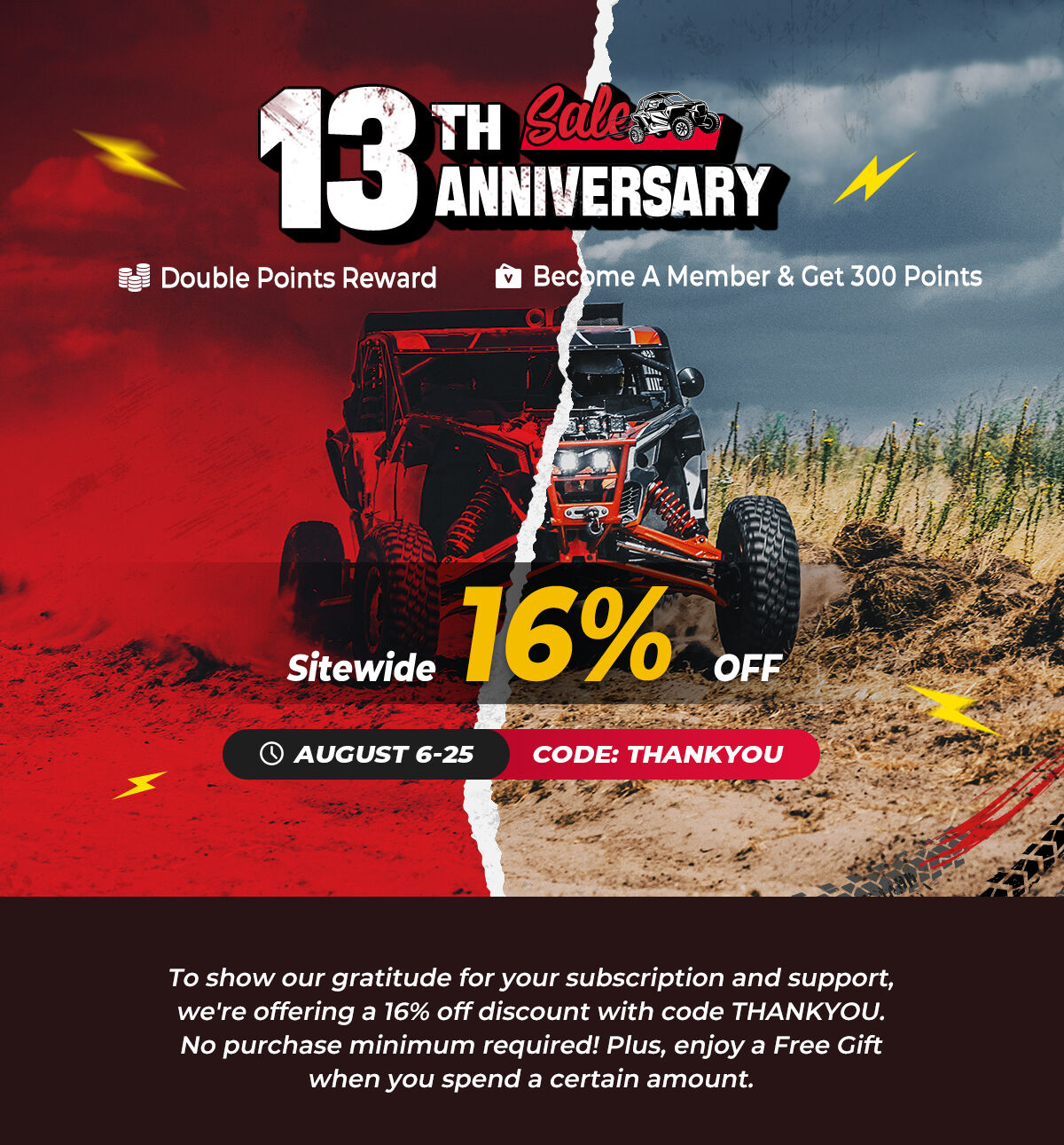 Kemimoto's 13th Anniversary: Celebrate with 16% Off + Free Gift!