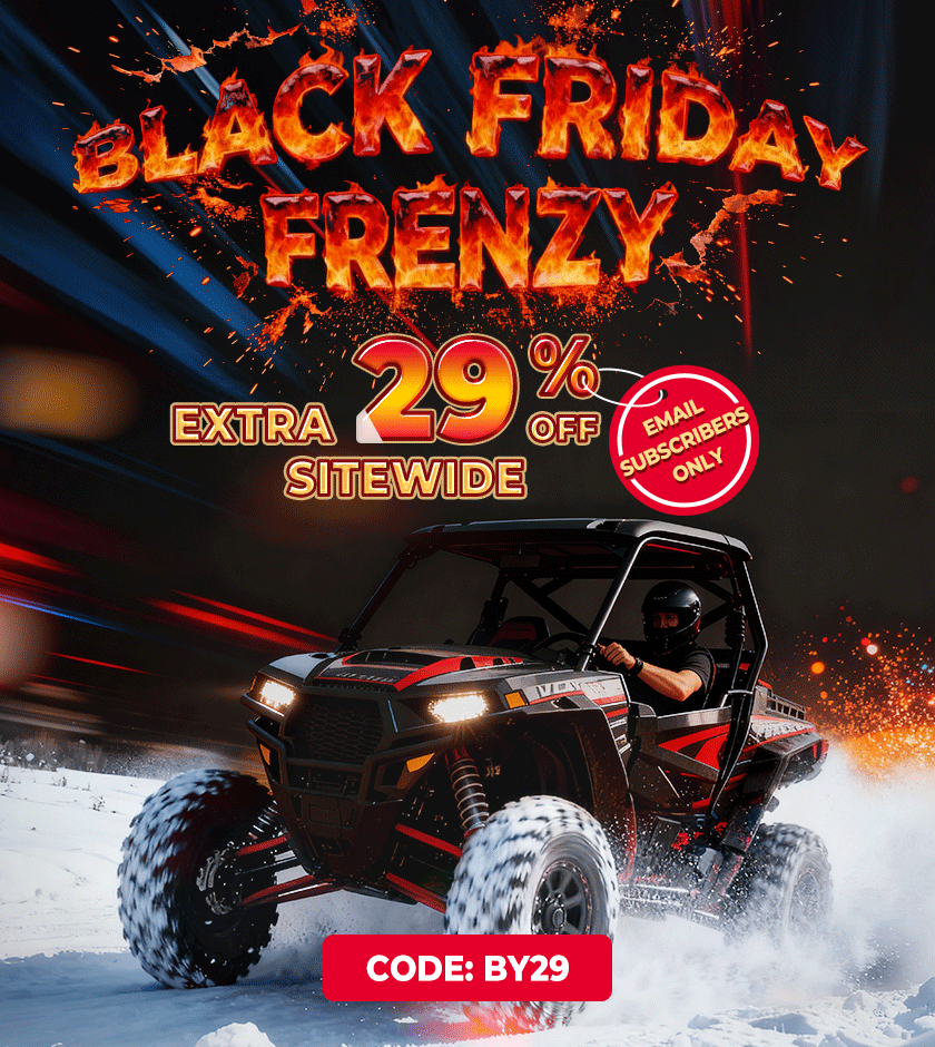 Black Friday: Extra 29% Off SiteWide!