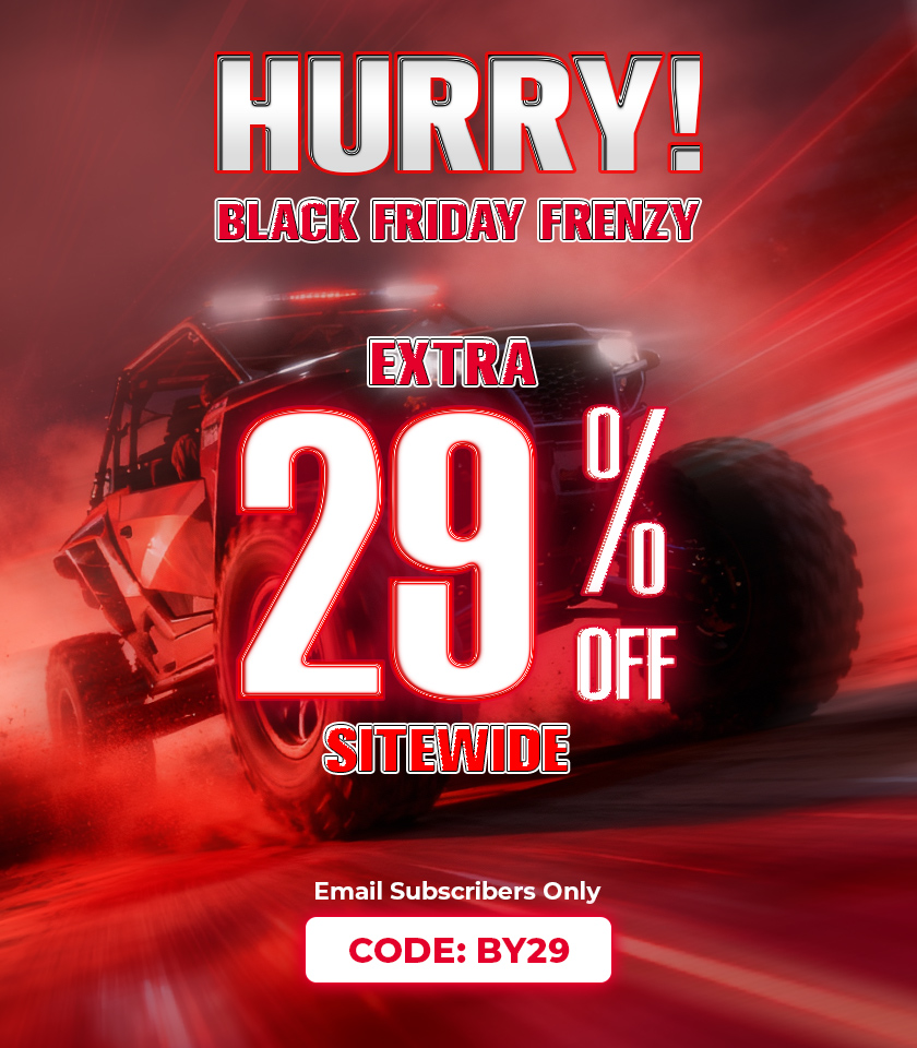 Black Friday: Extra 29% Off SiteWide!